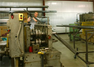 Tube bending for auger